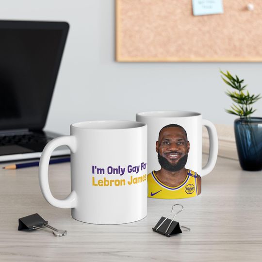 Funny LeBron James LA Lakers and Cleveland Cavaliers Mug - NBA Fan Humor