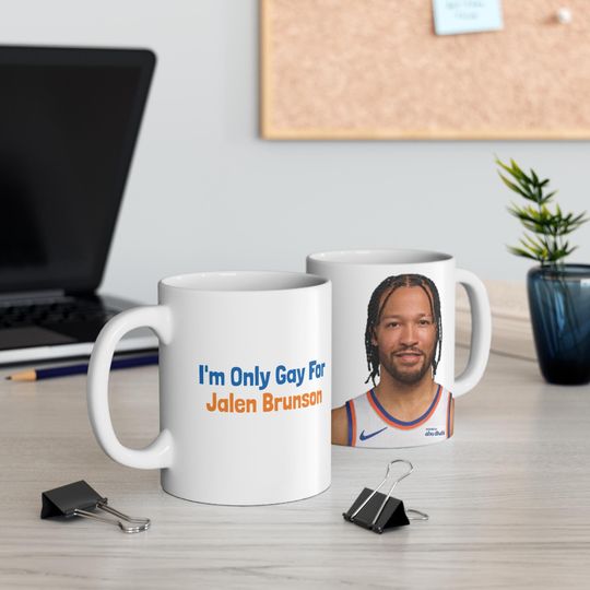 Discover Funny Jalen Brunson New York Knicks Mug - NBA Fan Humor