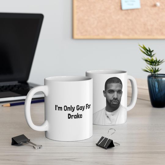 Discover Funny Drake Rapper Mug - Hip-Hop Fan Humor & Music Lover Gift