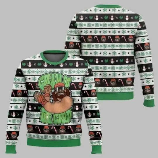 Discover Randy Savage The Cream Of The Crop Ugly Christmas Sweater