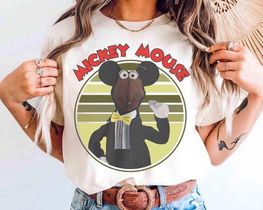 Discover Funny Disney The Muppets Show Disney Rizzo the Rat Costume Mickey Mouse T-shirt, Muppet Vision 3D Tee, Walt Disney World  Girl Trip Tee