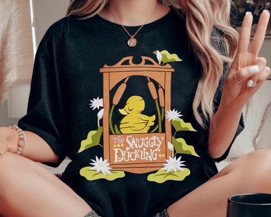 Discover Disney Tangled The Snuggly Duckling Shirt, Disney Tangled Rapunzel Princess Tee, WDW Magic Kingdom Disneyland Family Vacation Gift
