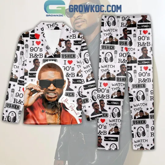 Discover Usher I Love 908217s R038B Watch This Polyester Pajamas Set