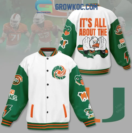 Discover Hurricanes Its All About The U Our Team Baseball Jacket Gift For Christmas