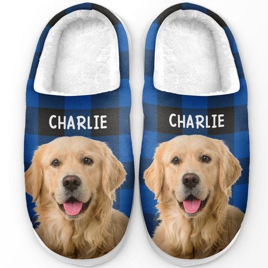 Discover Custom Pet Photo Slippers: Personalized Dog & Cat Lover Gift
