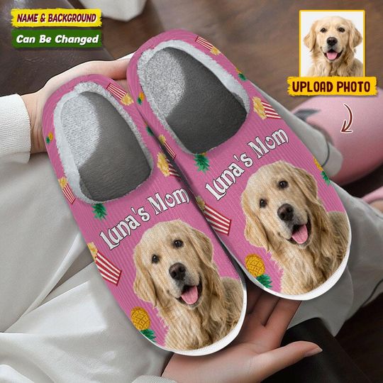 Discover Custom Pet Photo Slippers: Personalized Dog & Cat Gift