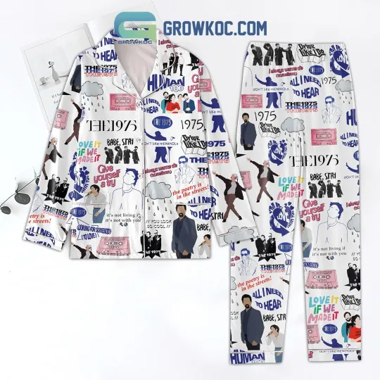 Discover The 1975 Pop Band Fan Polyester Pajamas Set