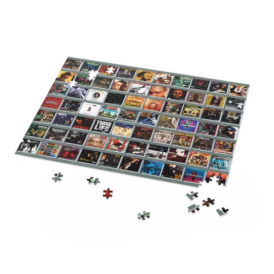 Discover 90s Hip-Hop Nostalgia Album Cover Puzzle