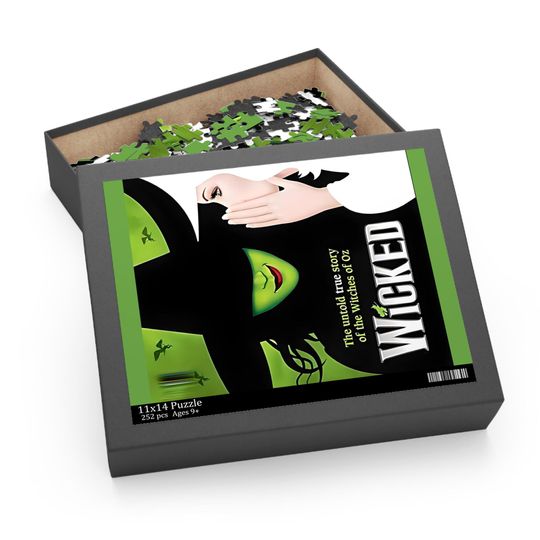 Discover Wicked Jigsaw Puzzle Musical Theater Puzzle for Adults Family Entertainment