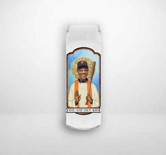 Willie Mays Prayer Candle
