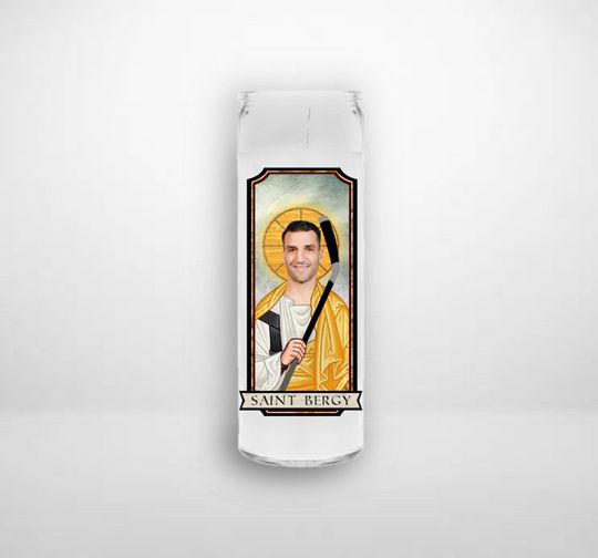 Patrice Bergeron Boston Bruins Celebrity Prayer Candle