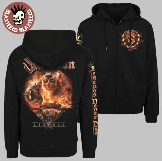 Sabaton Legends Album Merch Cover Legends Never Die 3D