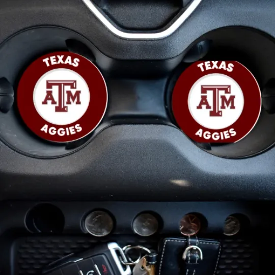 Texas A&M Aggies Car Coasters