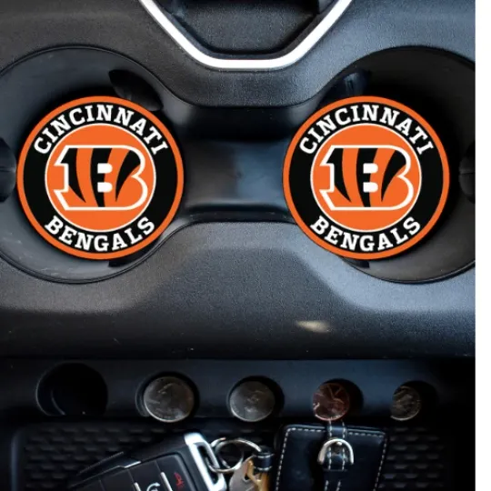 Cincinnati Bengals Car Coasters