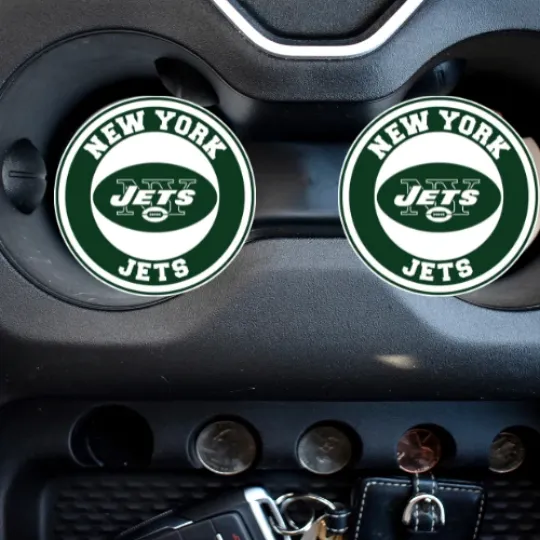 Discover New York Jets  Car Coasters | Car Decor