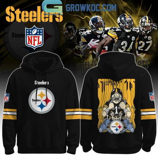 Pittsburgh Steeler Pride The Black Gold 3D Hoodie