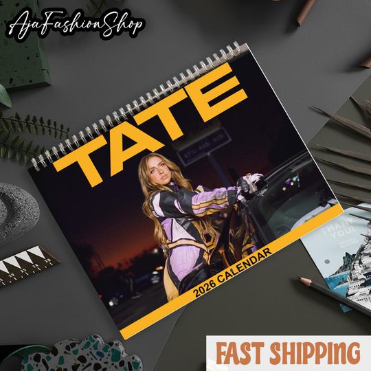 Ta te 2026 Calendar Gift for Her or Him, Pop Song Calendars, Country Girl Top Celebrity Fan, Ta te Pop Music gifts Calendar