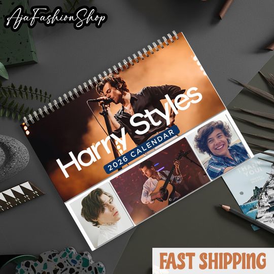 Discover Music Styles Calendar 2026 | Celebrity Calendar | 2026 Wall Calendar | Gift for Daughter | Treat People With Kindness | Love On Tour