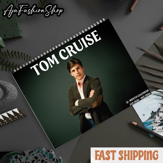Discover 2026 Tom Wall Calendar, New Year Movie Calendar, 3 size Glossy & Matte