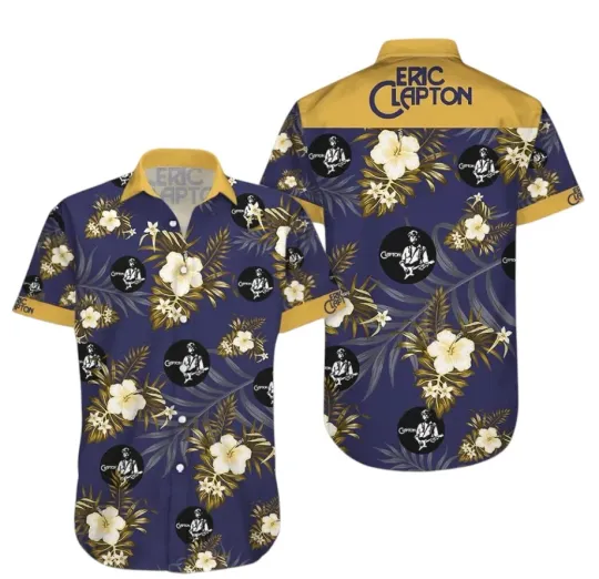 Discover Eric Clapton Hawaiian Aloha Hawaiian Shirt