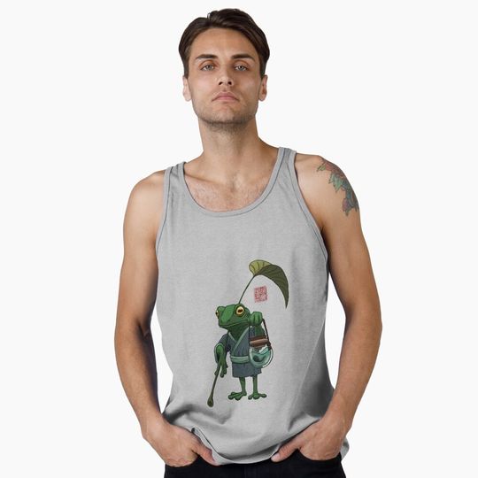 Discover A Frog and His Son Tank Top