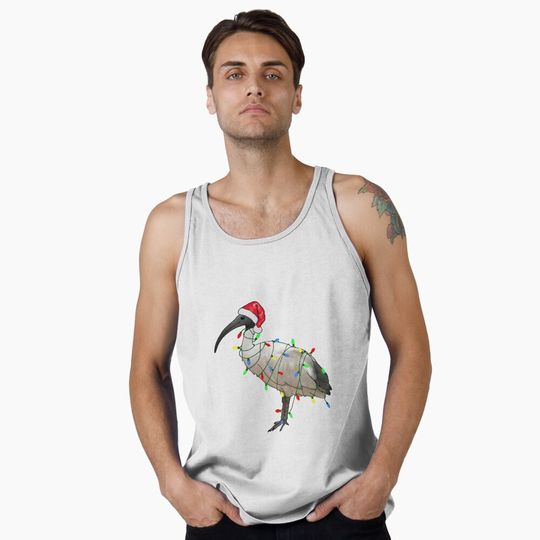 Discover Extra Festive Bin Chicken Tank Top