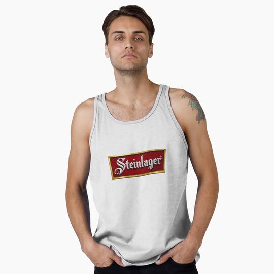 Discover Steinlager logo Tank Top