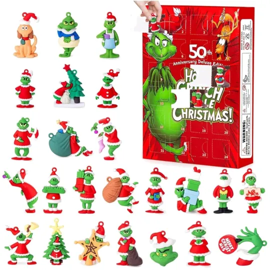 Discover Delightful Christmas 2D Acrylic Advent Calendar for 2025 - Family Bonding Tradition