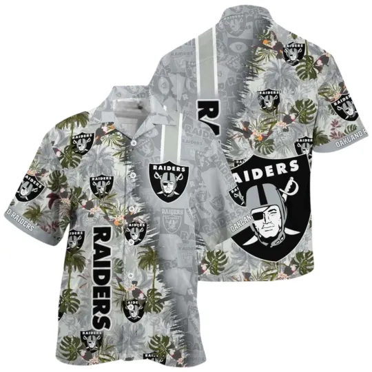 Discover Raiders Hawaiian Shirt Bird And Leaves Hawaiian Beach Shirts