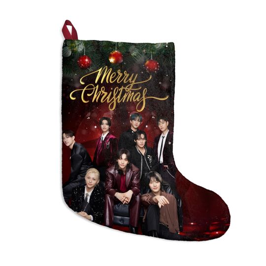 Discover Stray Kids Christmas Stocking, K-Drama Holiday Decor, K-Pop Fan Gift, JYP Entertainment Merch