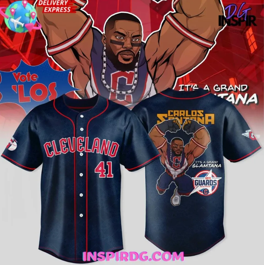 Carlos San*tana X Gua*rdian Power All-Star Edition Baseball Jersey