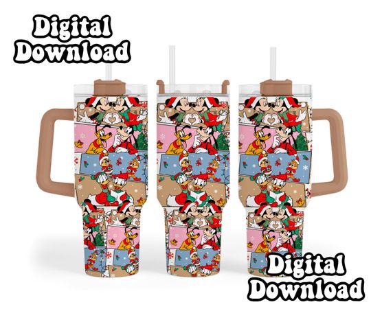 Discover Kids Christmas 40oz tumbler wrap, Christmas character png Sublimation design templates, Digital download. 40oz Kids sublimation png