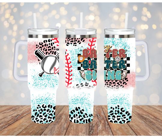 Discover Baseball 40oz Tumbler Wrap  , Baseball Mama 40oz Tumbler Wrap, Swing Batter Batter 40oz Tumbler Wrap, 40oz Tumbler Wrap