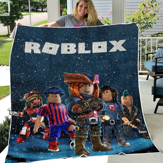 Roblox Crushed Fleece Blanket