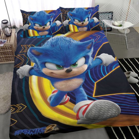 Anime S-Sonic Bedding Set S-Sonic Bedding Set