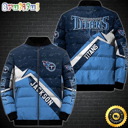 Tennessee Titans Puffer Jacket Customized Sport Down Jacket