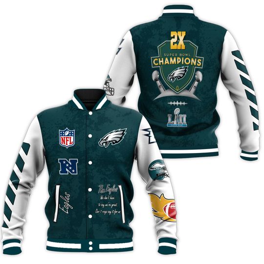 Philadelphia Eagles X Champions Jacket, Jacket Gift For Fan