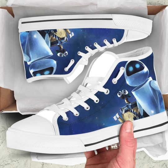 Wall-e shoes, Disney High Top Sneakers