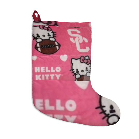 USC Football Kitty Pink College University Southern California Christmas Cat Holiday Dorm Alumni Fan Stocking Gift