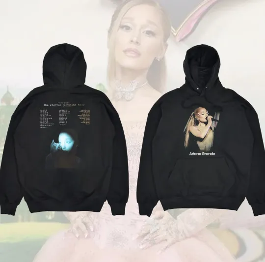 Ariana Tour 2026 Double Sided Unisex Hoodie