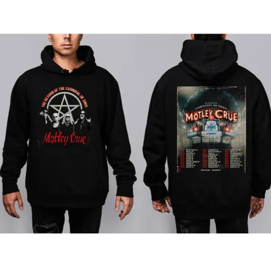 Discover M tley Cr e Announces 2026 North American Tour Hoodie 2D