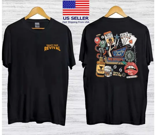 Discover Treaty Oak Revival Trending T-Shirt, Country Music Unisex Shirt