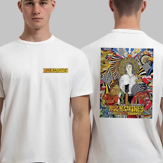 P mccartney Pittsburgh Pennsylvania 2025 Got Back Tour Event T-Shirt