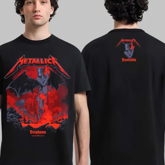 Discover Metallic M72 Brisbane Australia 2025 At Suncorp Stadium On 12 November T-Shirt