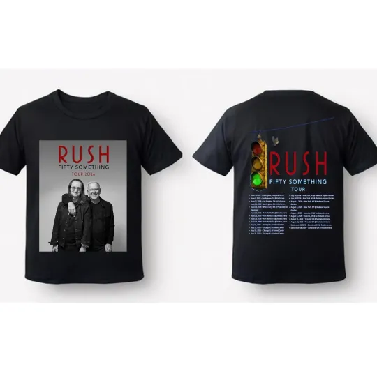 Discover Rush Extends 2026 Fifty Something Tour T-Shirt