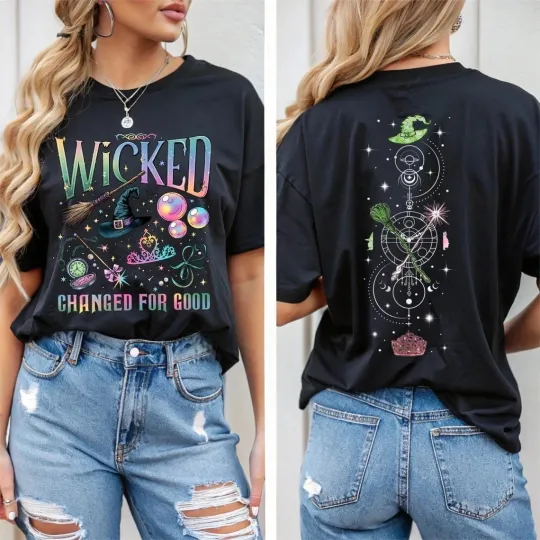 Discover Wicked Change For Good Wizard Movie TShirt