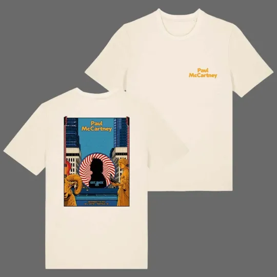 P mccartney Montreal Quebec Canada 2025 Venue Tee At Bell Center T-Shirt