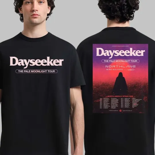 Dayseeker The Pale Moonlight Tour North America Spring 2026 Schedule Dates Shirt