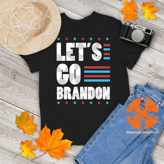 Discover Lets Go Brandon Funny Biden Political Vintage T-Shirt, Biden Shirt, Republican Shirt, Anti Biden Shirt, Gift Tee For You And Your Friends