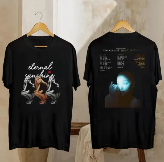 Discover Ariana Graphic T-Shirt Eternal Sunshine Tour 2026